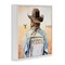 Stupell Industries Fashionable Desert Cowgirl Framed Giclee Wall Art Design by Amanda Greenwood